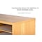 Adiroffice 12-Compartment Wood Adjustable Paper Sorter Literature File Organizer, Medium Oak ADI500-12-MEO - alternate 10